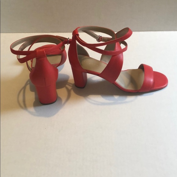 NIB Ann Taylor Connie leather block heel size 8 - Picture 6 of 8